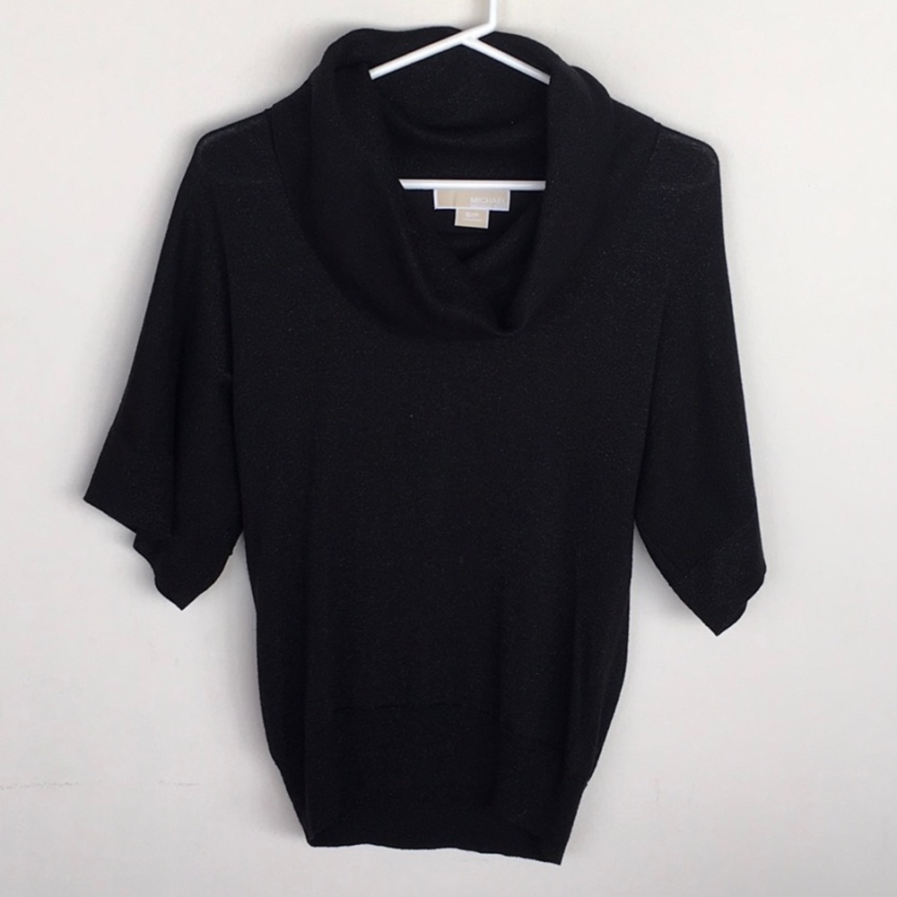 MICHAEL by MK Black Sparkle Sweater